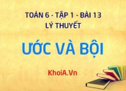 Ước là gì? Bội là gì? Cách tìm Ước và Bội - Toán 6 bài 13...